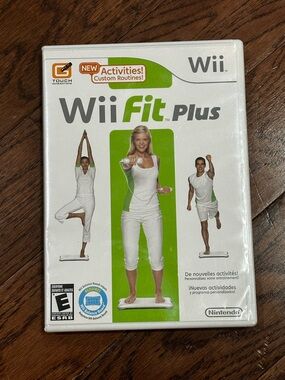 Nintendo Wii Fit Plus Game and Manual UNTESTED
